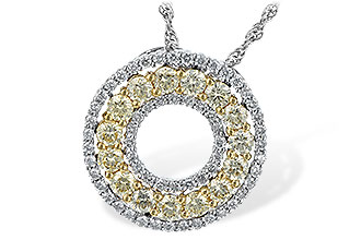 A243-74578: NECK 1.08 YELLOW DIAS 1.55 TW