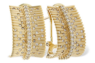 B238-32787: EARRINGS .76 TW