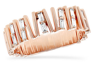 B244-68196: LDS DIA WED RG .24 TW BAGUETTES