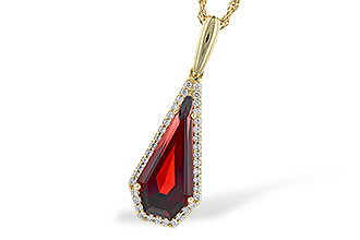 B327-38187: NECK 4.00 GARNET 4.17 TGW