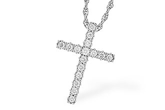 B328-27314: NECKLACE .25 TW