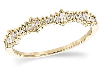 C327-42787: LDS WED RG .20 TW BAGUETTES