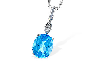D244-70996: NECK 2.84 BLUE TOPAZ 2.87 TGW (10x8MM BT)