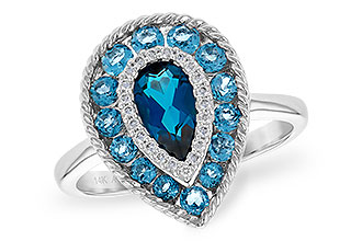 F244-67350: LDS RG 1.52 TW BLUE TOPAZ 1.60 TGW