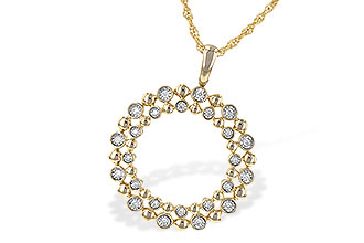 G244-68195: NECKLACE .12 TW