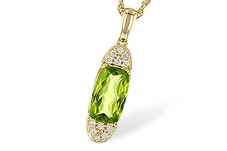 G327-43650: NECK 1.90 PERIDOT 2.00 TGW