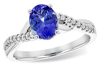 H244-70077: LDS RG 1.20 TANZANITE 1.35 TGW